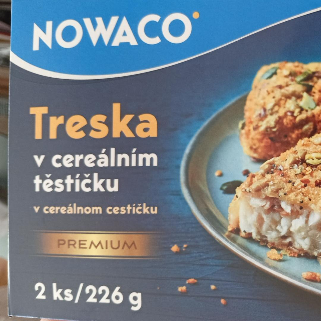 Fotografie - Treska v cereálním těstíčku Nowaco