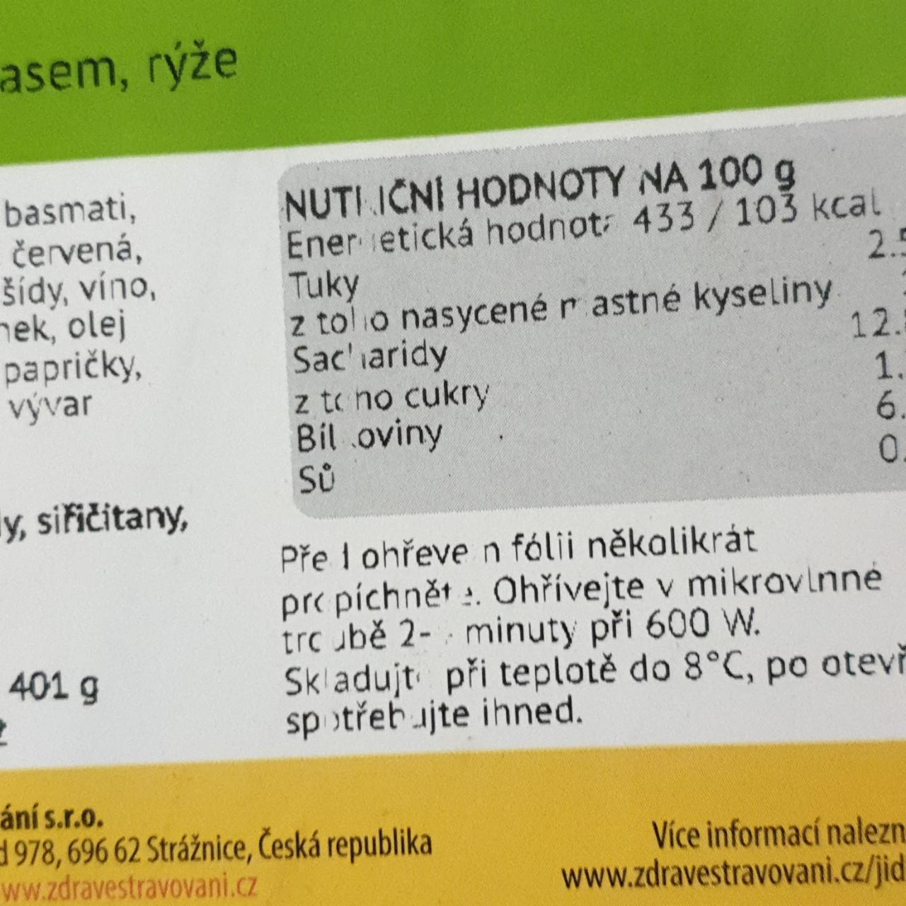 Fotografie - Čína s hovězím rýže Zdravé stravování