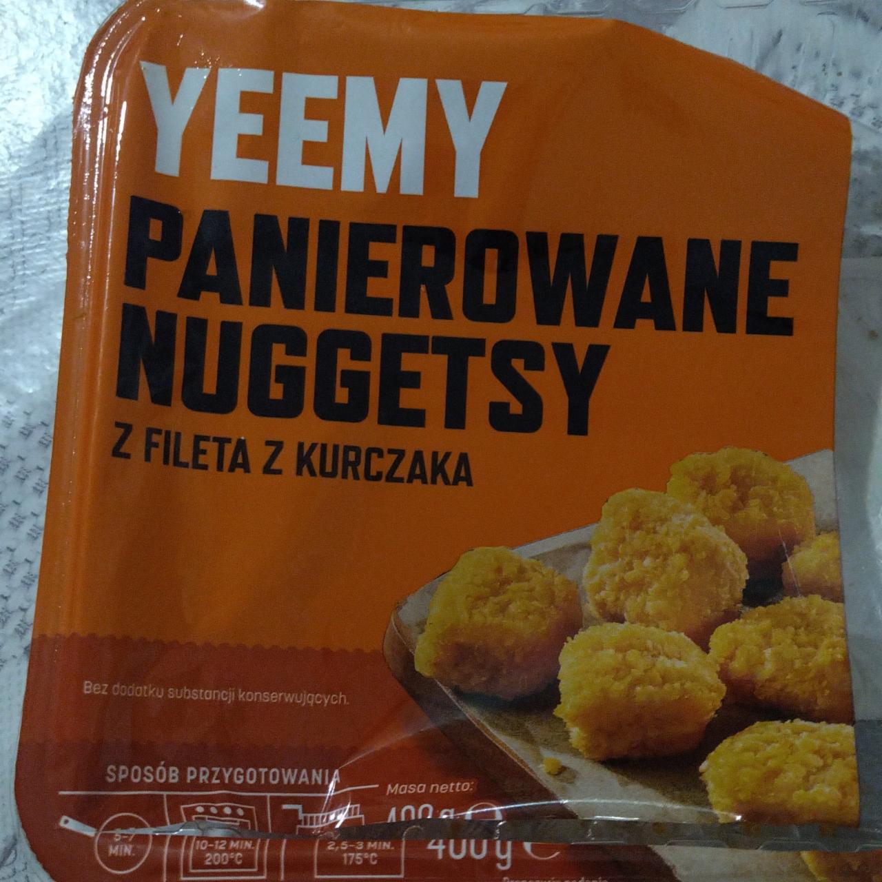 Fotografie - Panierowane nuggetsy z fileta z kurczaka YEEMY