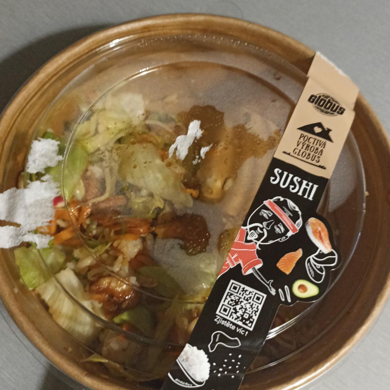 Fotografie - Poke Bowl s krevetami Globus