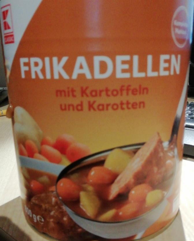 Fotografie - Frikadellen mit Kartoffeln und Karotten K-Classic