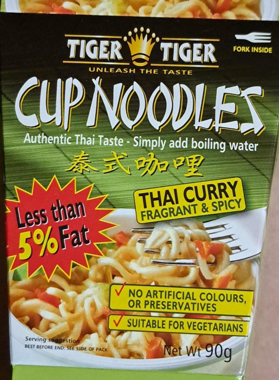 Fotografie - Cup noodles Thai curry Tiger