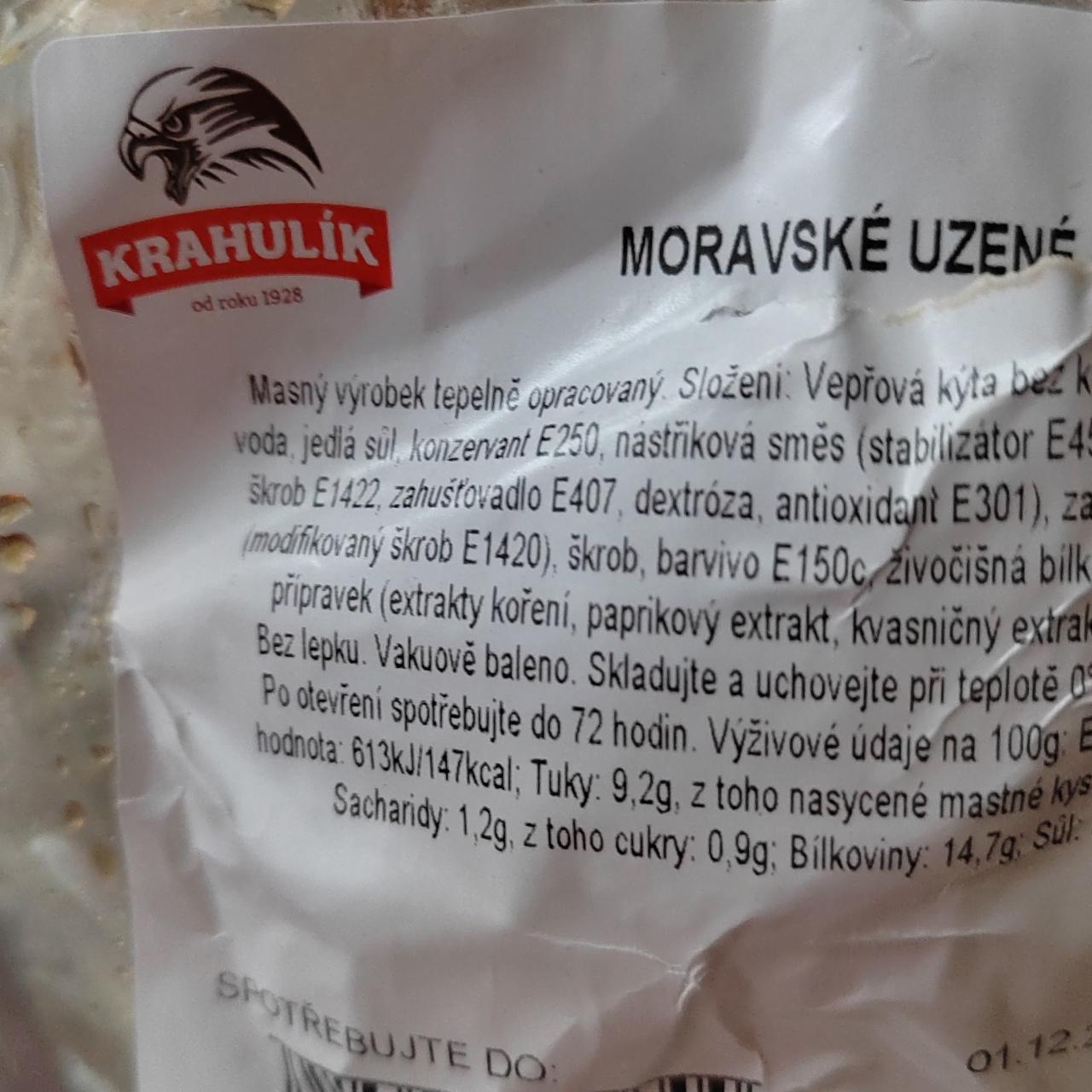 Fotografie - Moravské uzené maso Krahulik