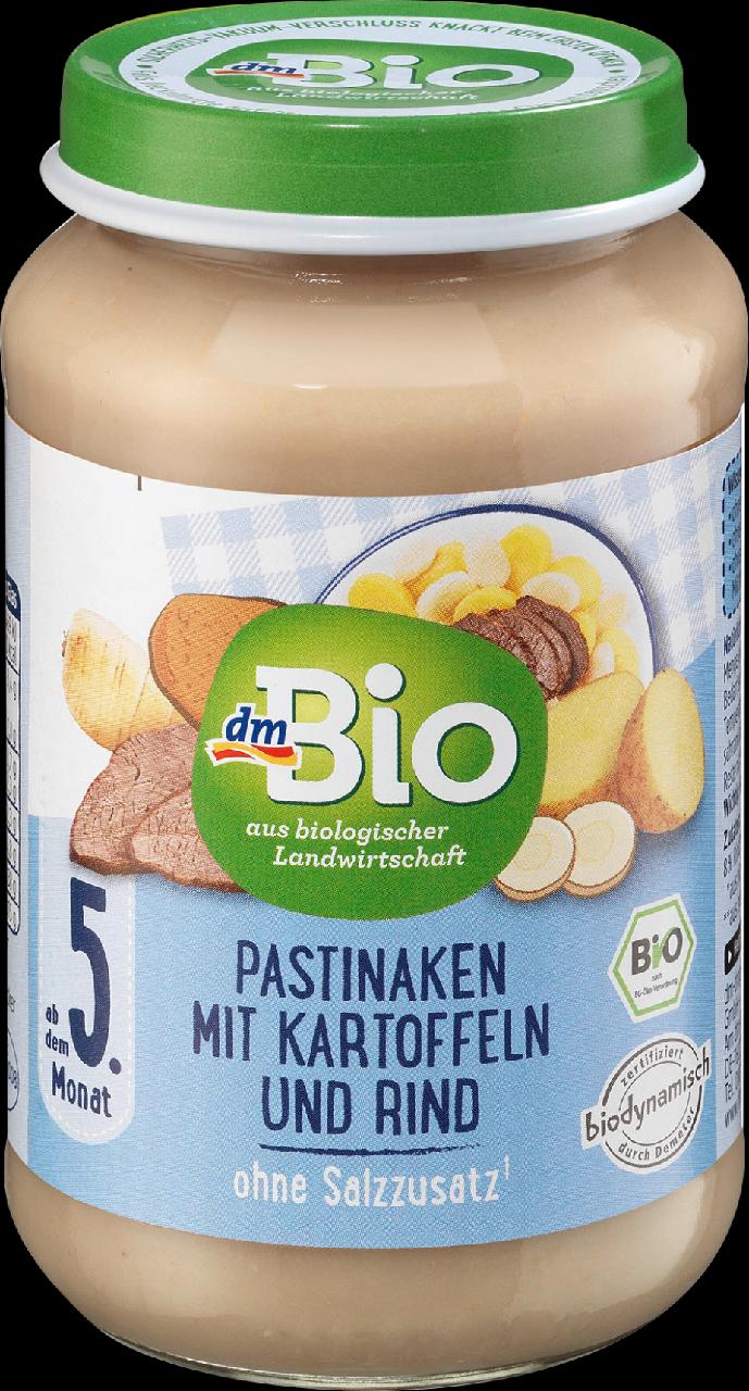 Fotografie - Pastinaken mit Kartoffeln und Rind dmBio