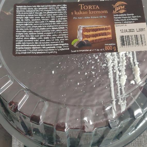 Fotografie - Torta s kakao kremom Jure