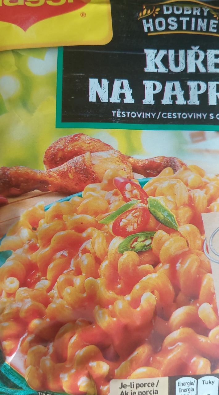 Fotografie - Dobrý hostinec Kuře na paprice pikant Maggi