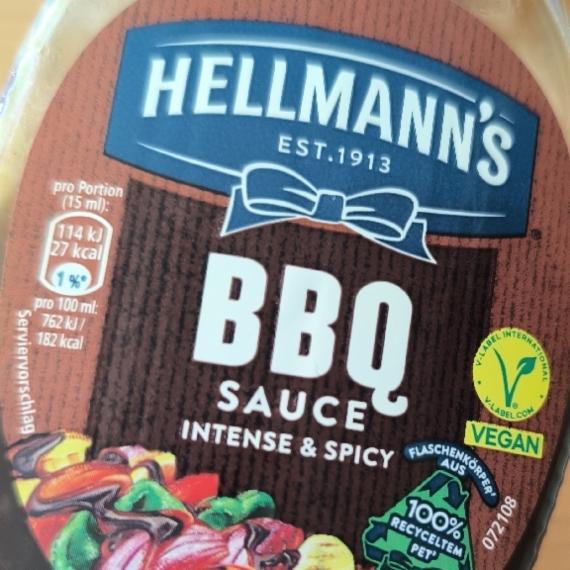 Fotografie - BBQ sauce intense & spicy Hellmann's
