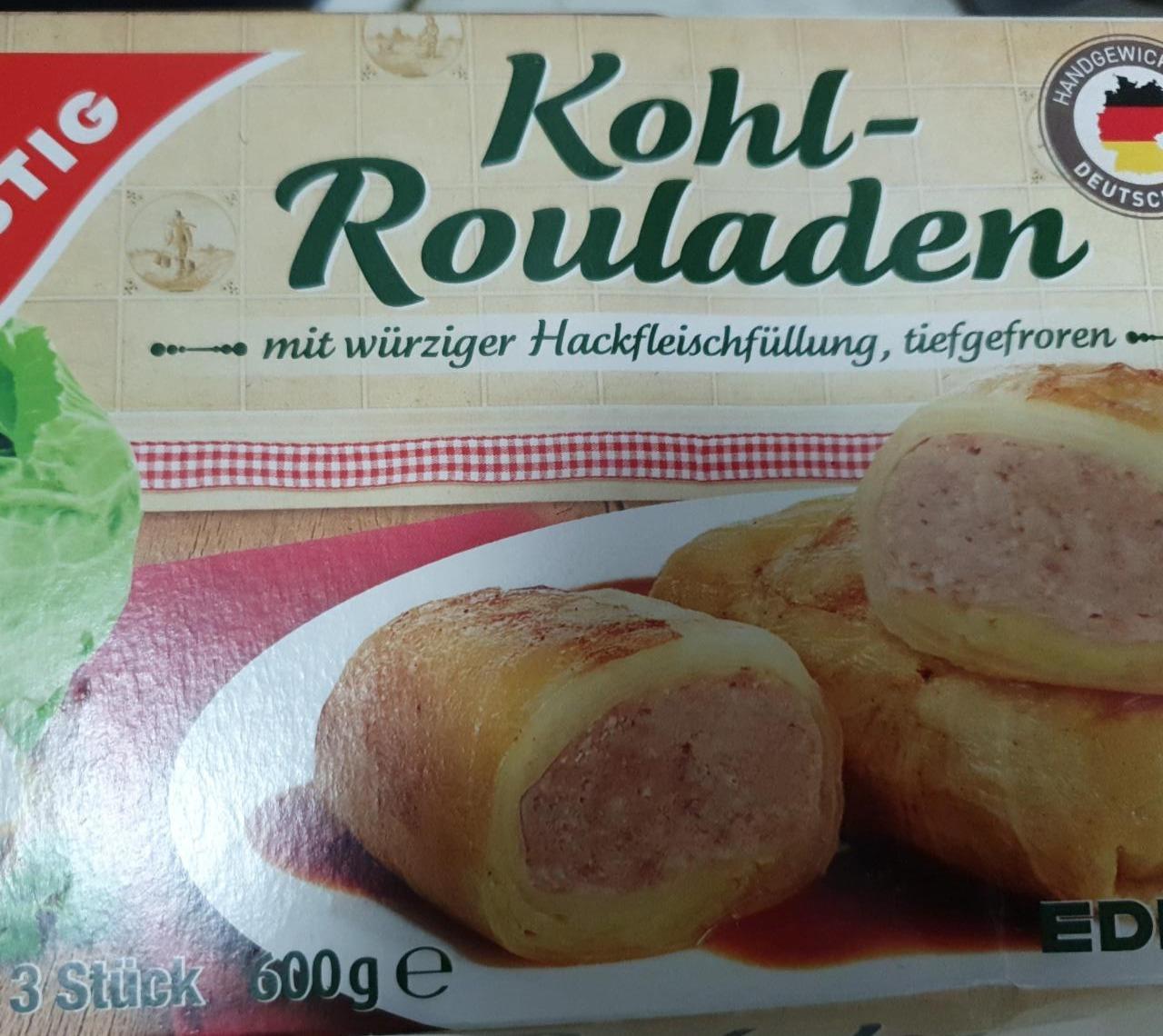 Fotografie - Kohl-Rouladen mit würziger Hackfleischfüllung Gut&Günstig