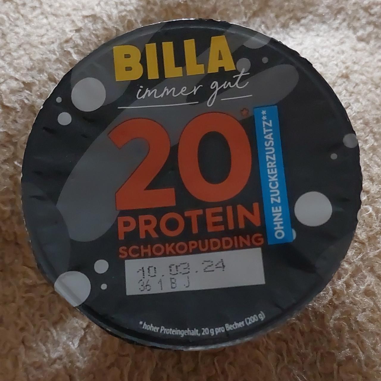Fotografie - 20 protein schokopudding Billa
