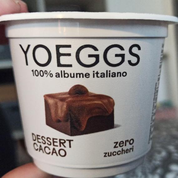 Fotografie - Dessert cacao zero zuccheri Yoeggs