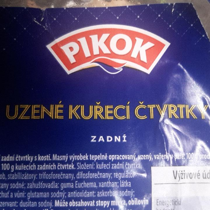Fotografie - Kuřecí zadní čtvrtky uzené Pikok