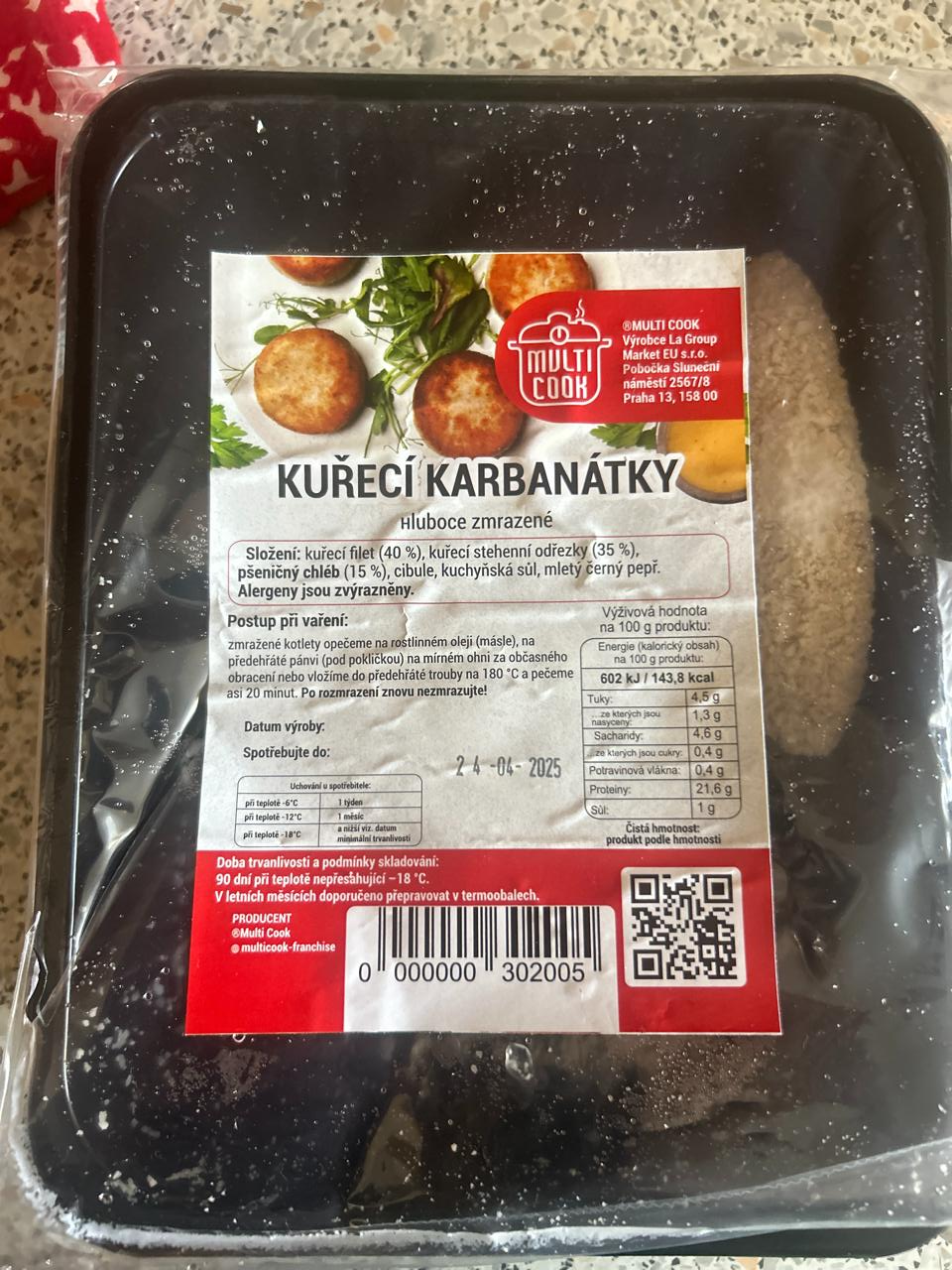 Fotografie - Kuřecí karbanátky Multi Cook