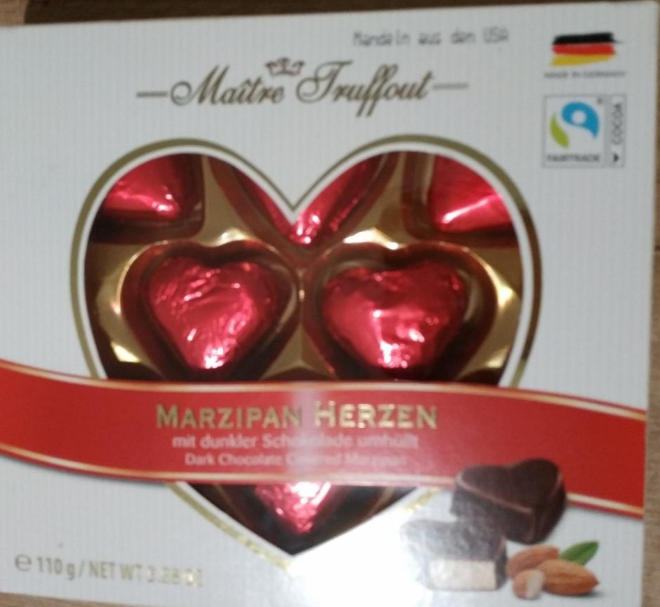 Fotografie - Marzipan herzen Maître Truffout