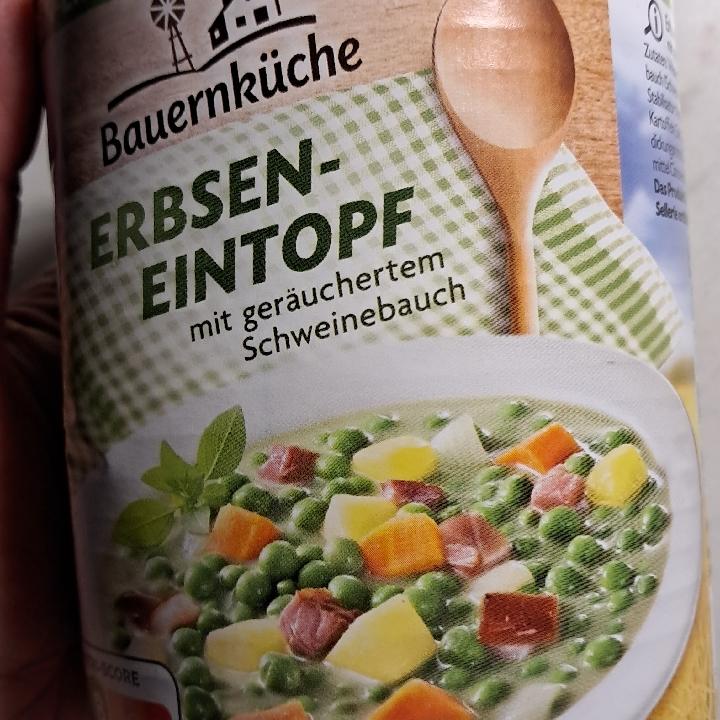 Fotografie - Erbsen eintopf Bauernküche