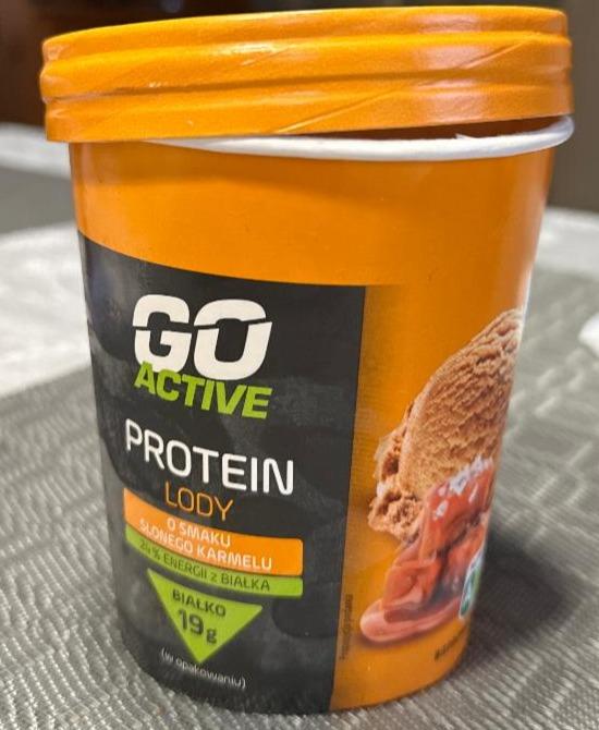 Fotografie - Protein lody o smaku słonego karmelu Go Active