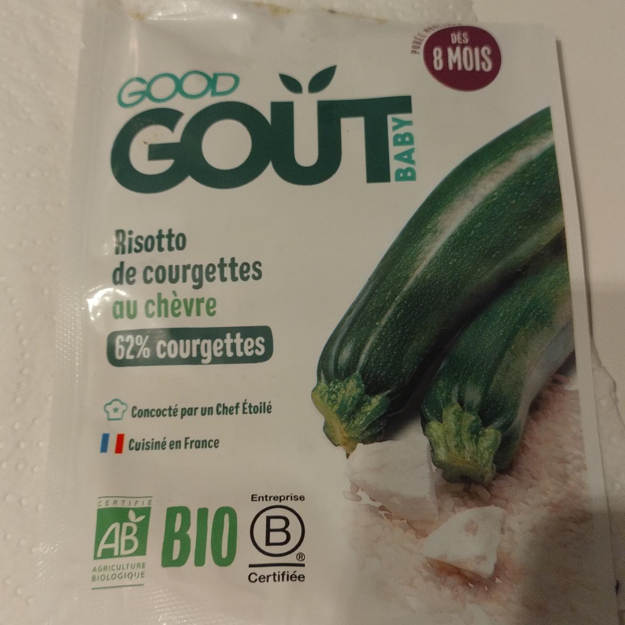 Fotografie - Risotto de courgettes au chèvre good gout