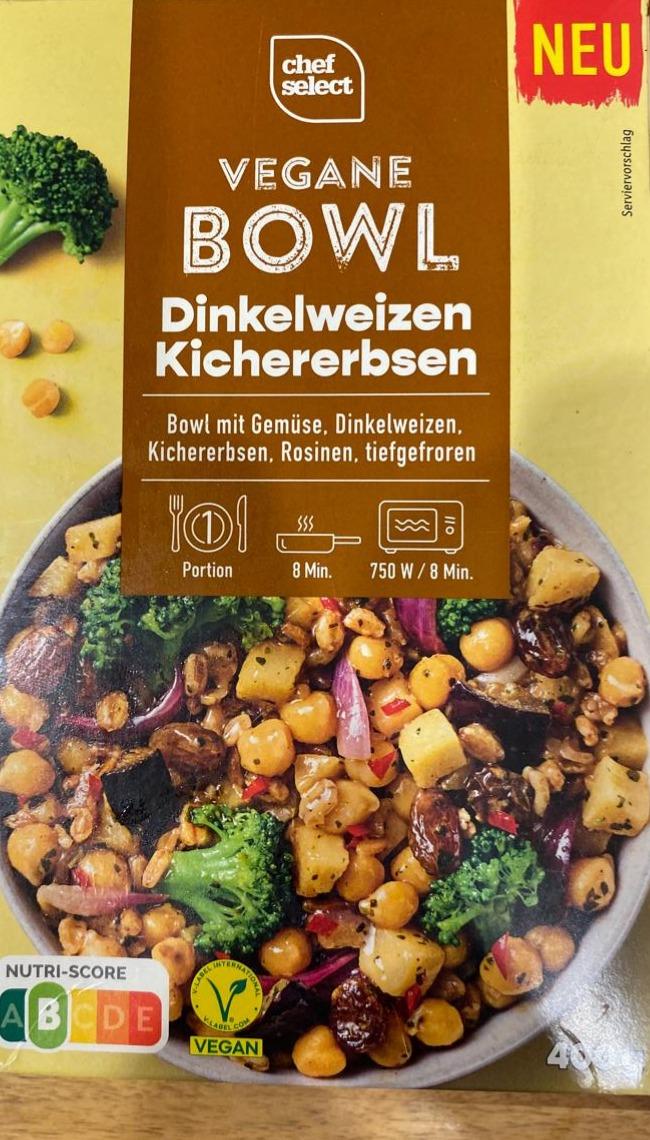 Fotografie - Vegane bowl dinkelweizen kichererbsen Chef Select