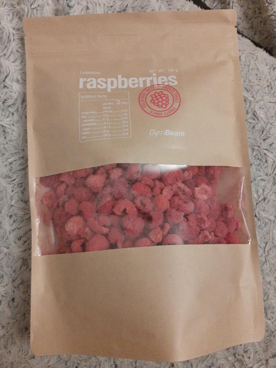 Fotografie - Lyophilized raspberries