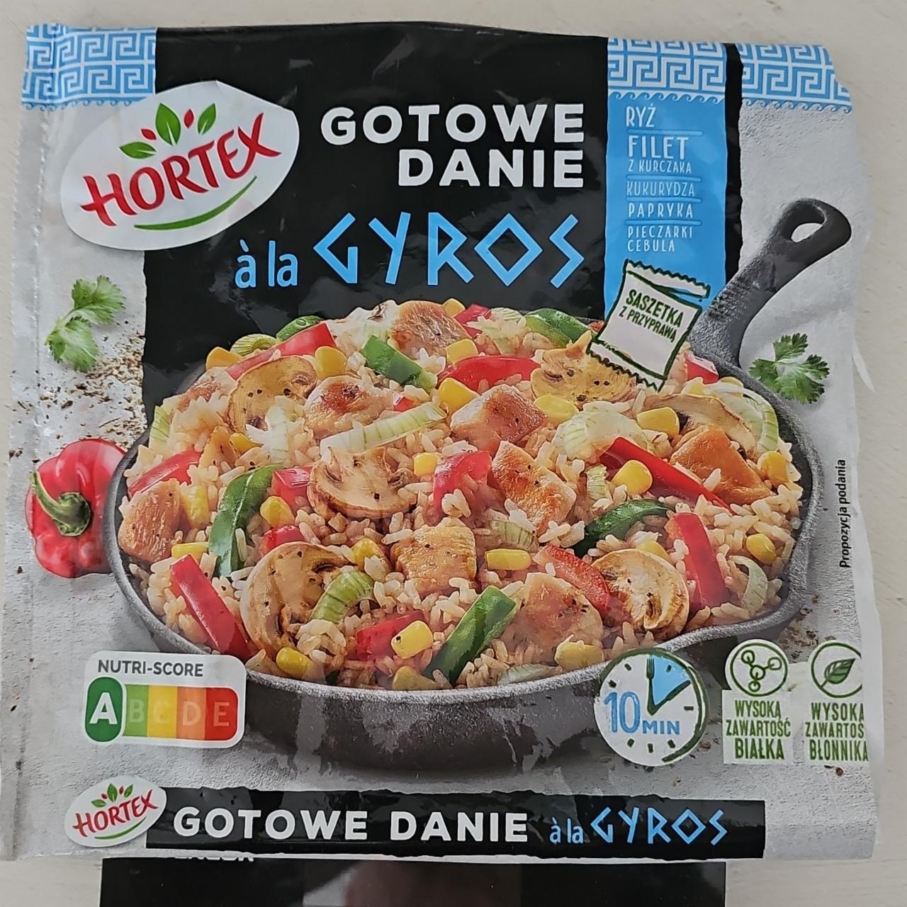 Fotografie - Gotowe danie à la gyros Hortex