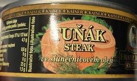 Fotografie - Tuňák steak ve slunečnicovém oleji Kaiser Franz Josef