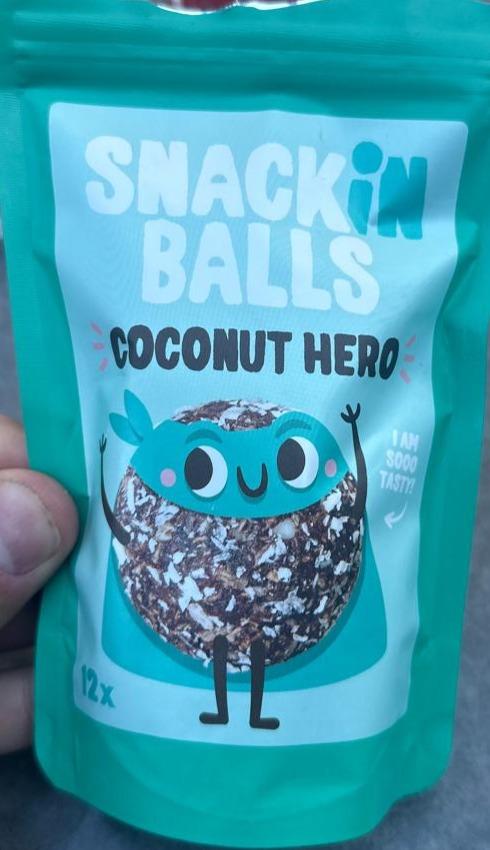 Fotografie - Coconut hero Snackin Balls