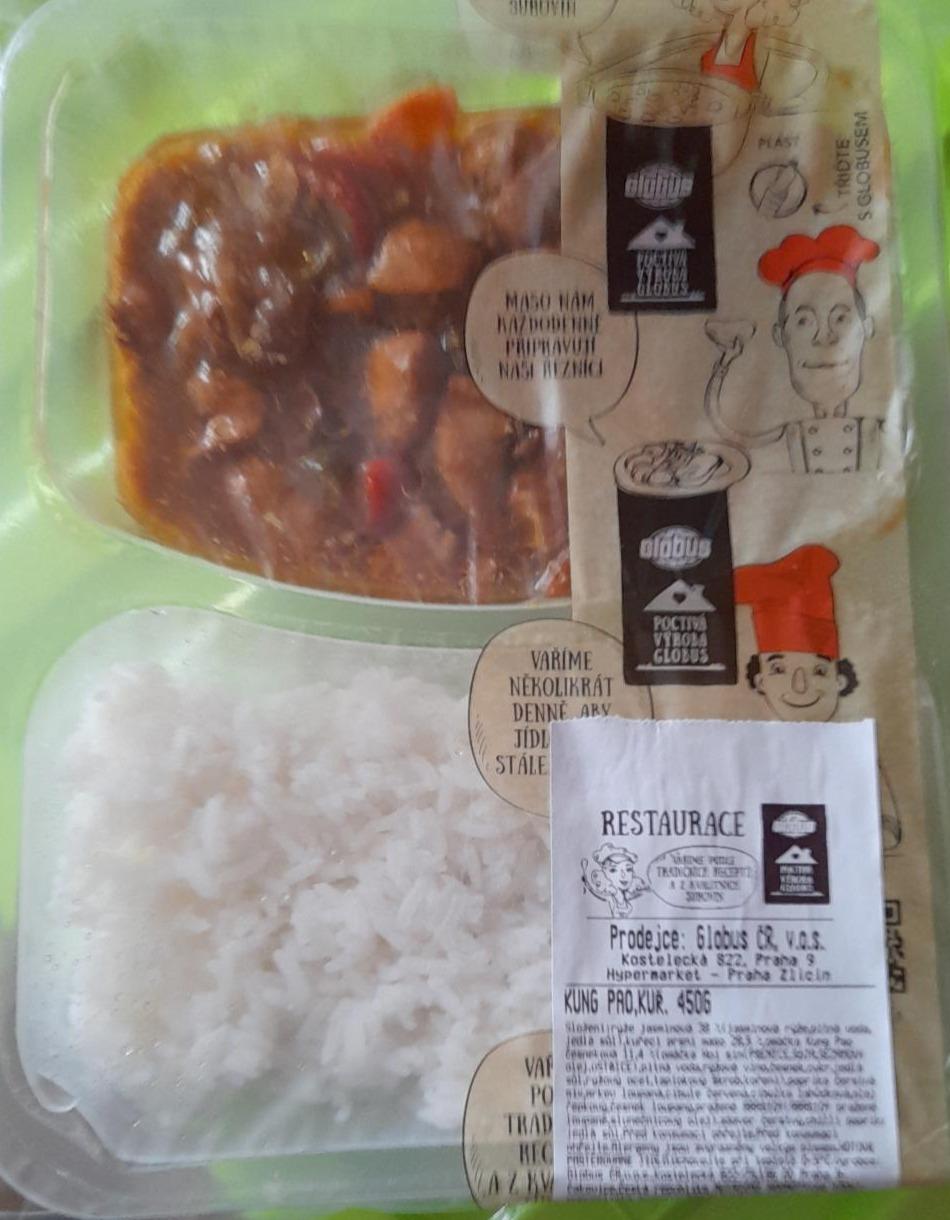 Fotografie - Kuřecí Kung Pao Globus restaurace