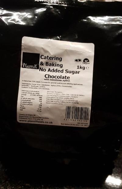 Fotografie - No Added Sugar Chocolate Plamil