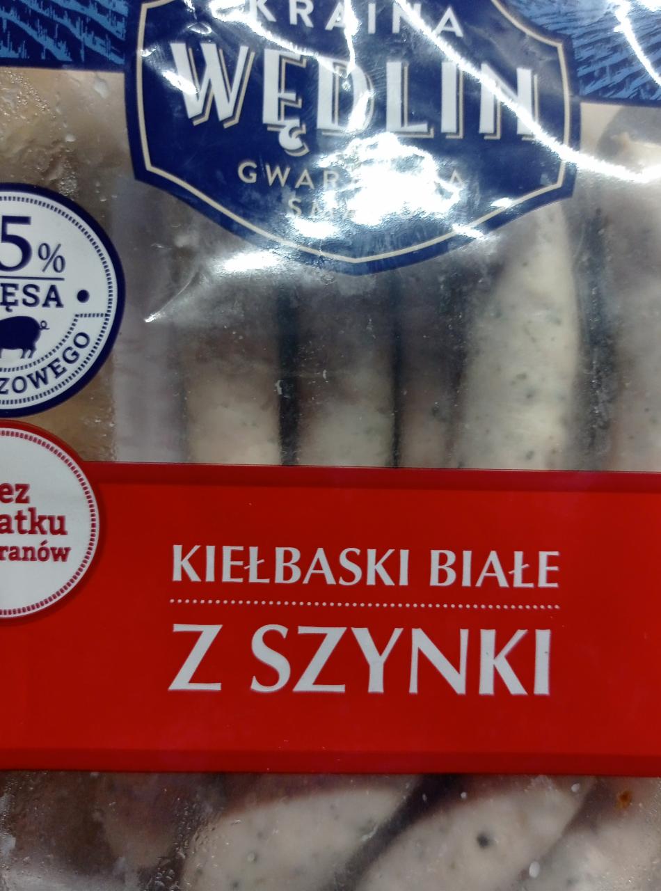 Fotografie - Kiełbaski białe z szynki Kraina Wędlin