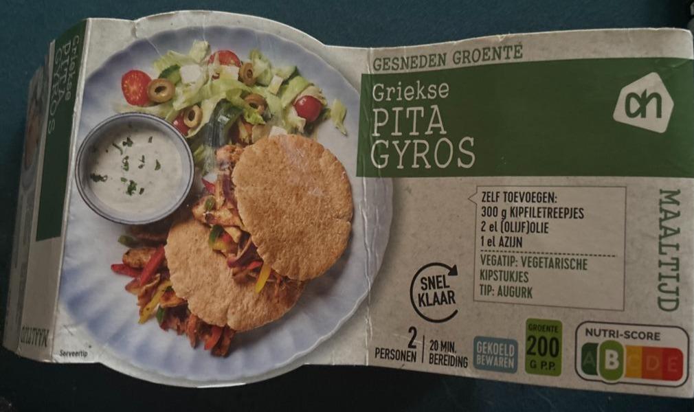 Fotografie - Griekse gyros pita Albert Heijn