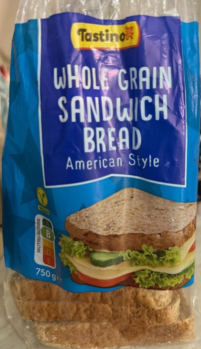 Fotografie - Whole grain sandwich bread american style Tastino