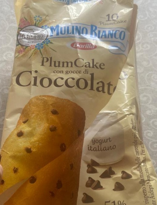Fotografie - Plumcake con govcie di cioccolato