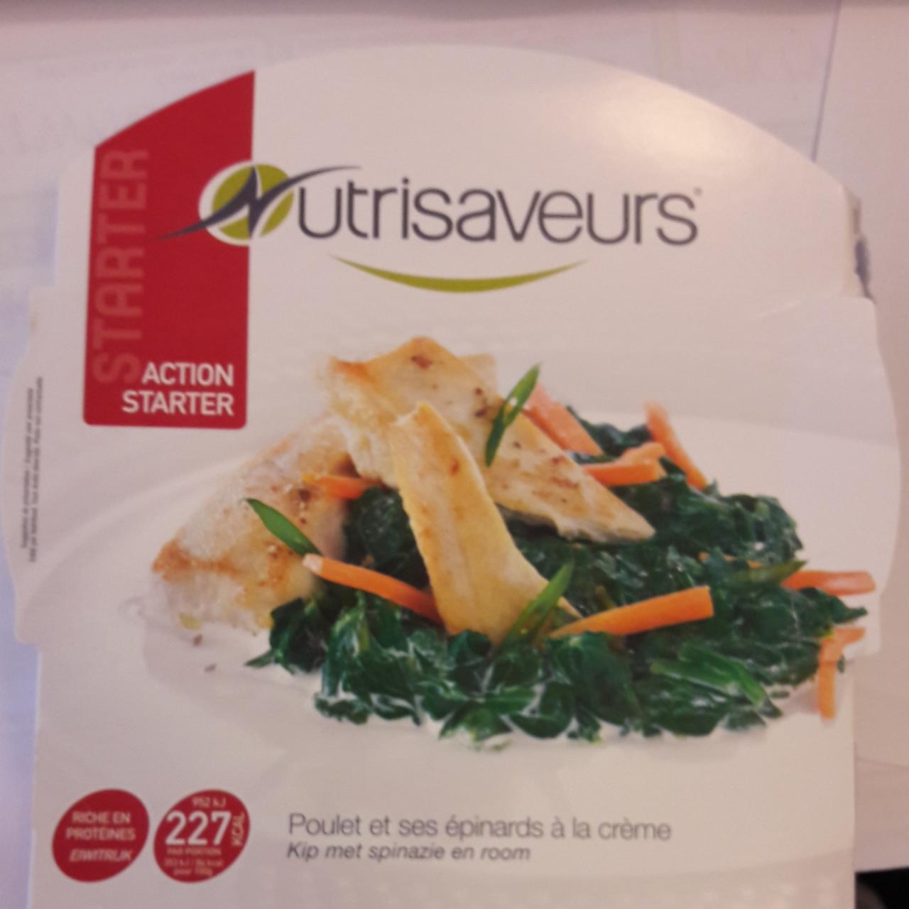 Fotografie - Poulet et ses épinards à la crème Nutrisaveurs