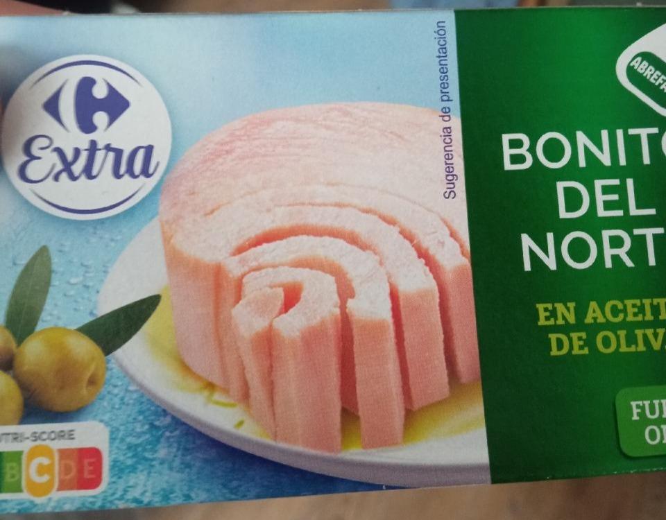 Fotografie - Bonito del norte en aceite de oliva Carrefour Extra