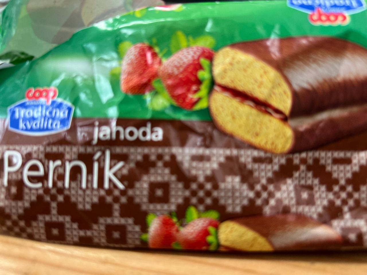 Fotografie - perník jahodový COOP