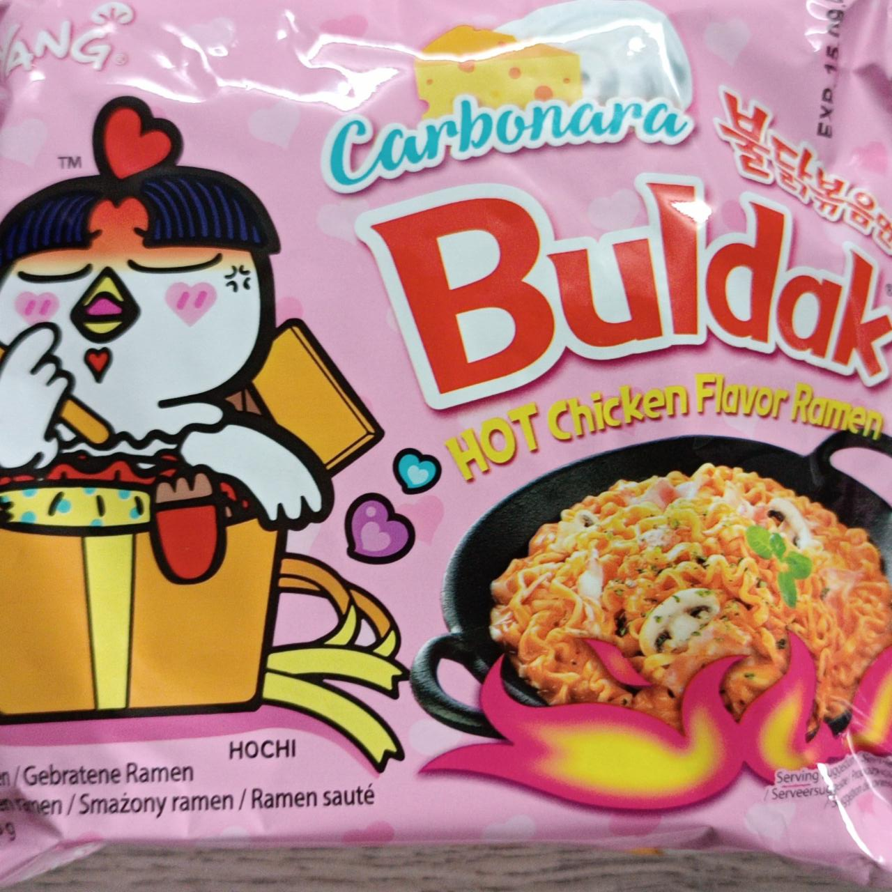 Fotografie - Carbonara Hot Chicken Flavor Ramen Samyang