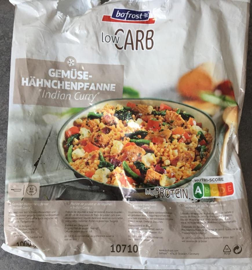 Fotografie - Gemüse-Hähnchenpfanne Indian Curry Bofrost