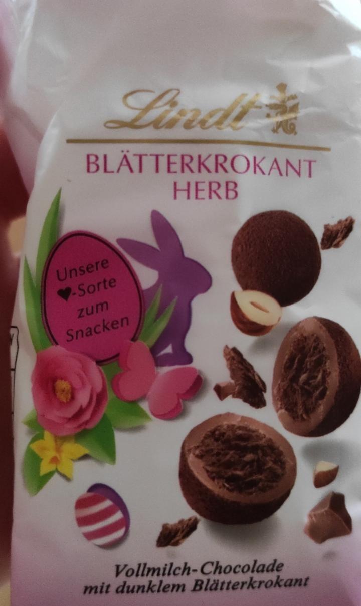 Fotografie - Blätterkrokant Herb Lindt