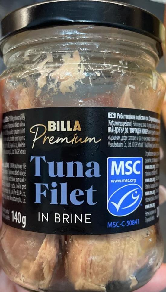 Fotografie - Tuna filet in brine Billa Premium