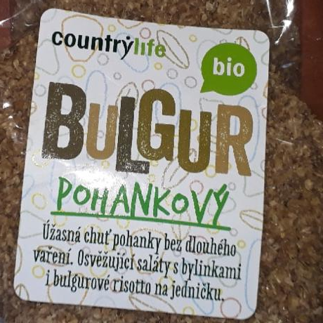 Fotografie - Bio bulgur pohankový Country Life