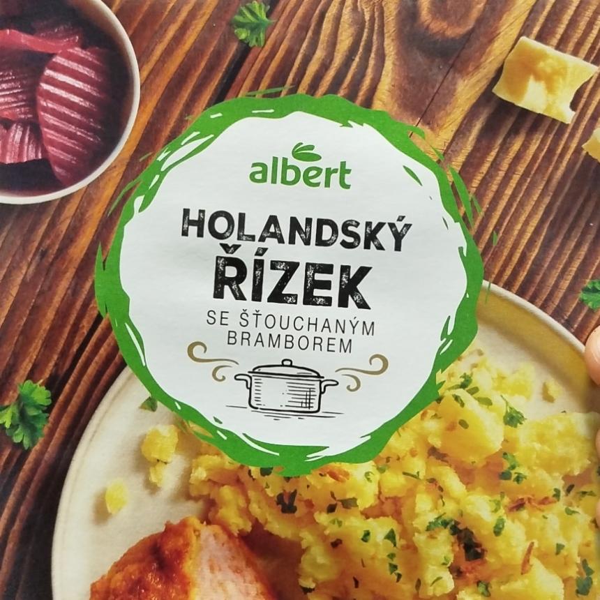Fotografie - Holandský řízek se šťouchaným bramborem Albert