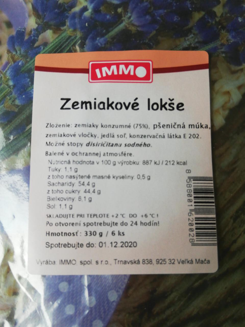 Fotografie - bramborové lokše