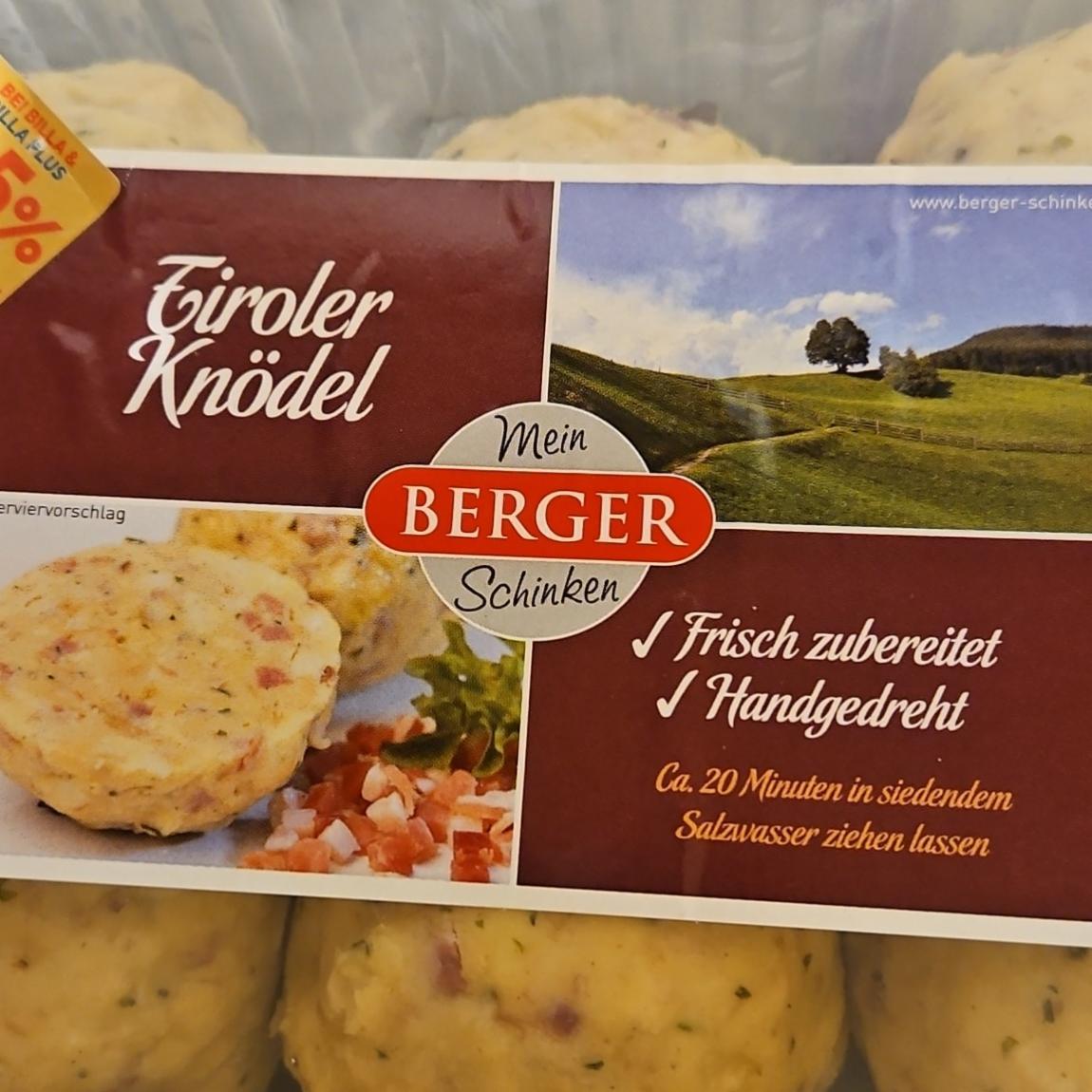 Fotografie - Tirolerk Knõdel Mein Berger Schinken