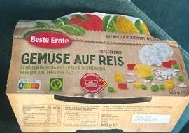 Fotografie - Gemüse auf reis Beste Ernte