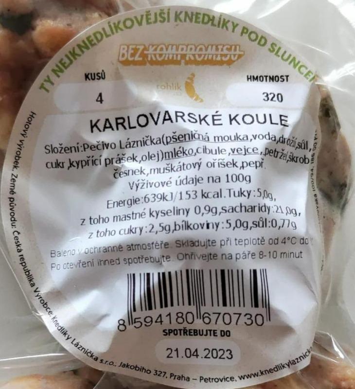 Fotografie - Karlovarské koule Rohlik.cz