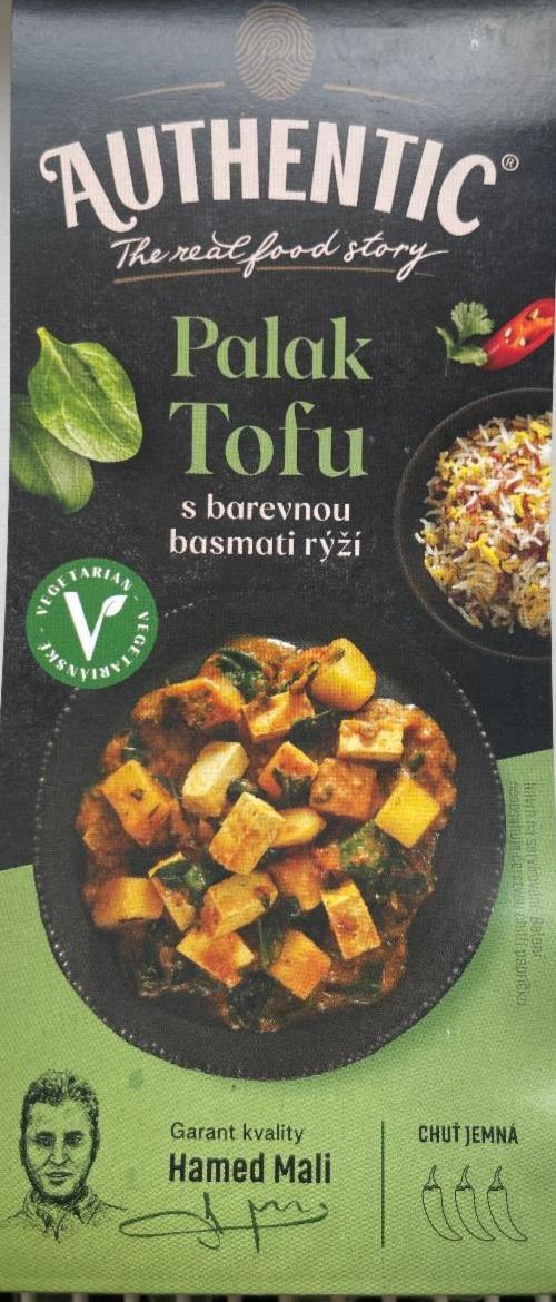 Fotografie - Palak tofu s barevnou basmati rýží Authentic