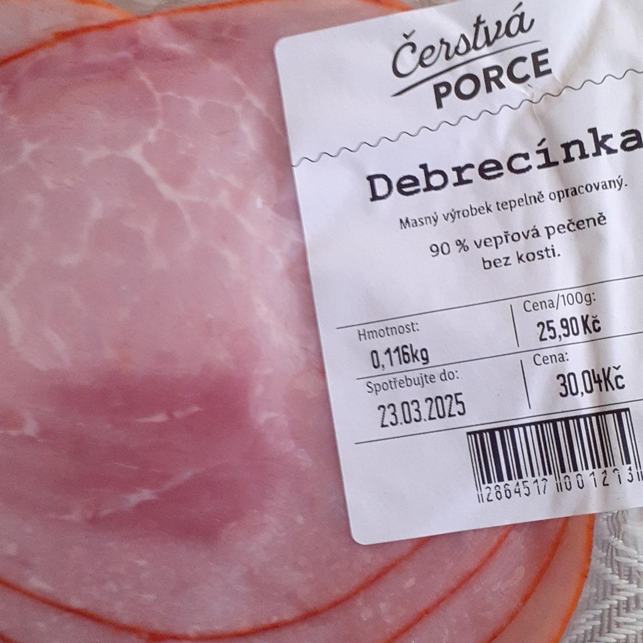 Fotografie - Debrecinka 90% Čerstvá Porce