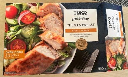 Fotografie - Sous-vide chicken breast Tesco