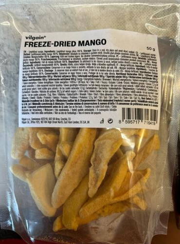 Fotografie - Freeze-dried mango Vilgain