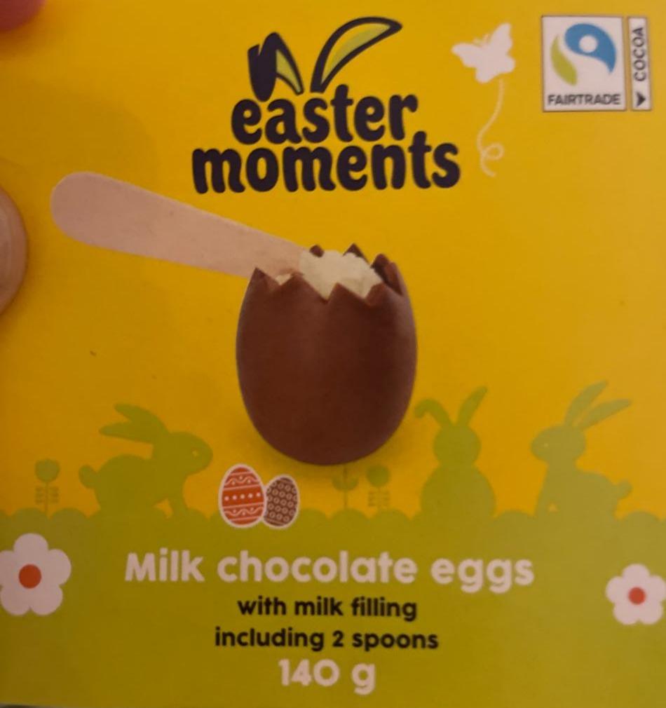 Fotografie - Milk chocolate eggs Easter Moments
