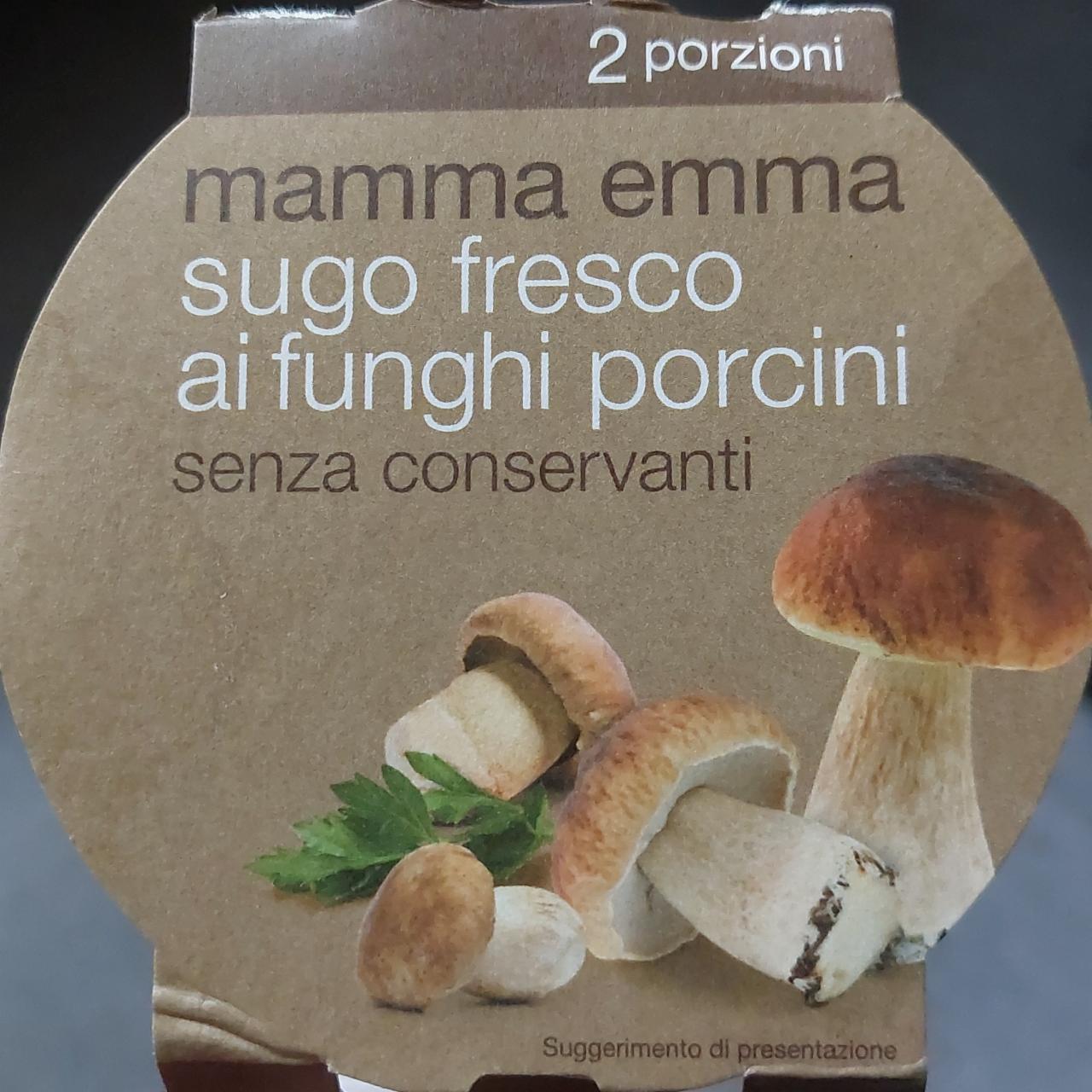 Fotografie - Sugo fresco ai funghi porcini mamma emma